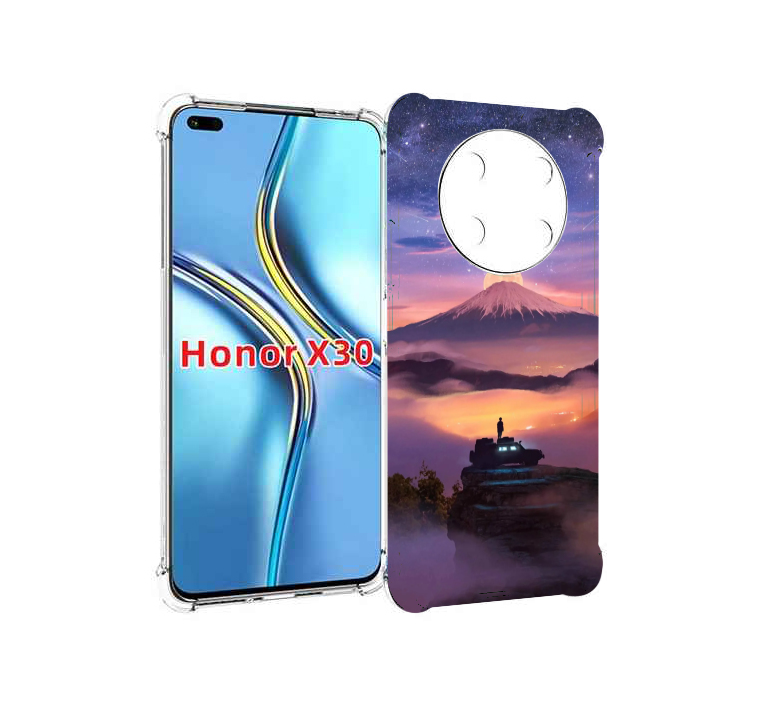 

Чехол MyPads ночь-в-горах для Honor X30 / Magic4 Lite 5G, Прозрачный, Tocco