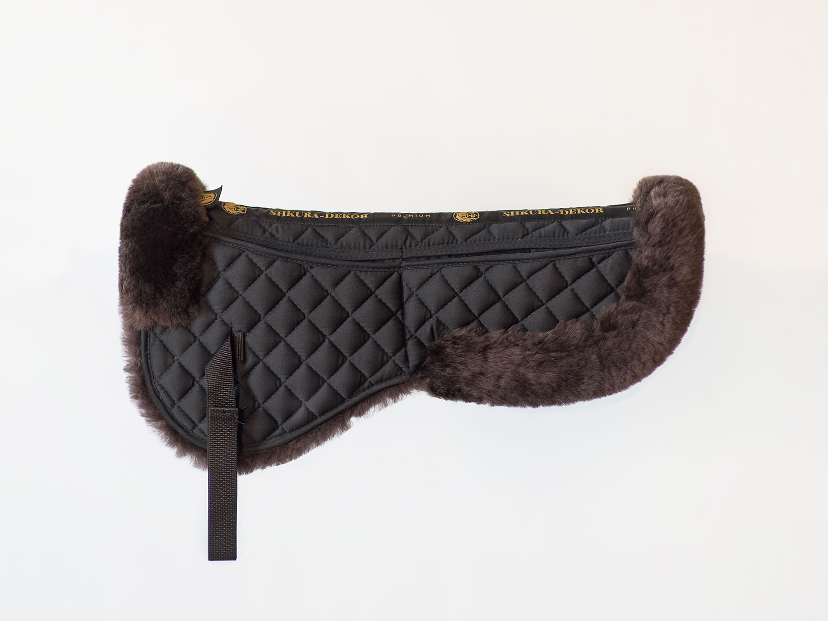 

Корректирующая меховушка под седло коричневая Shkura-dekor premium, Коричневый, 3369