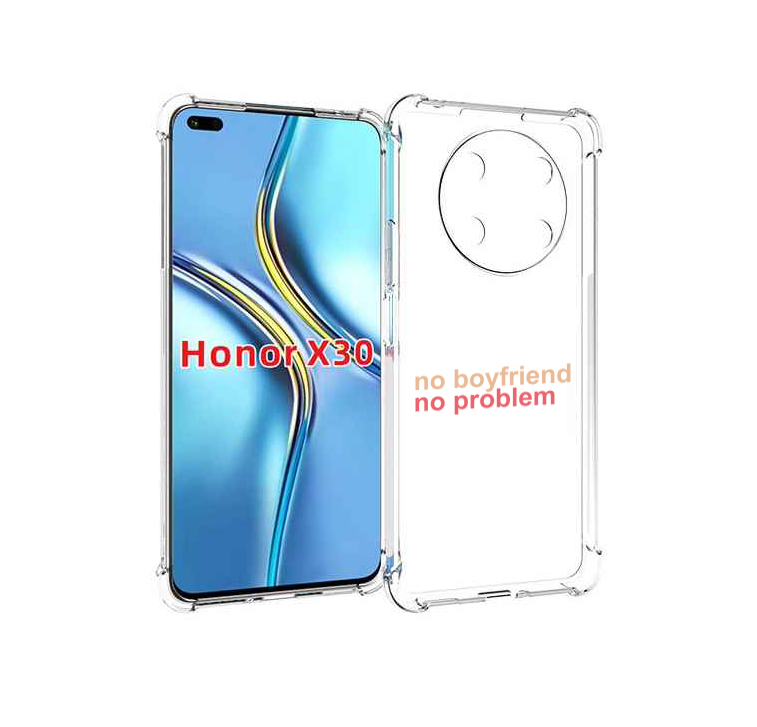 

Чехол MyPads нет-парня-нет-проблем для Honor X30 / Magic4 Lite 5G, Прозрачный, Tocco