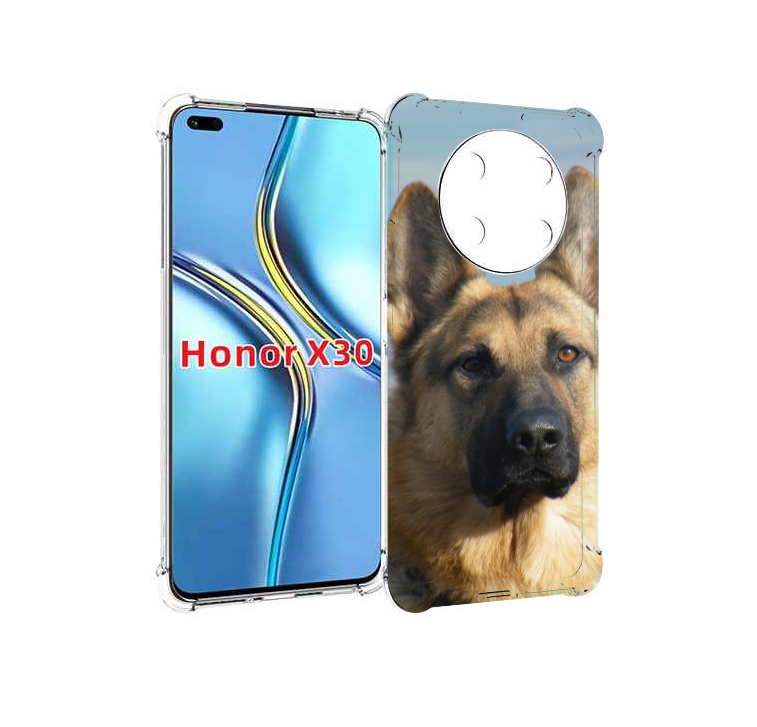 

Чехол MyPads немецкая овчарка для Honor X30 / Magic4 Lite 5G, Прозрачный, Tocco
