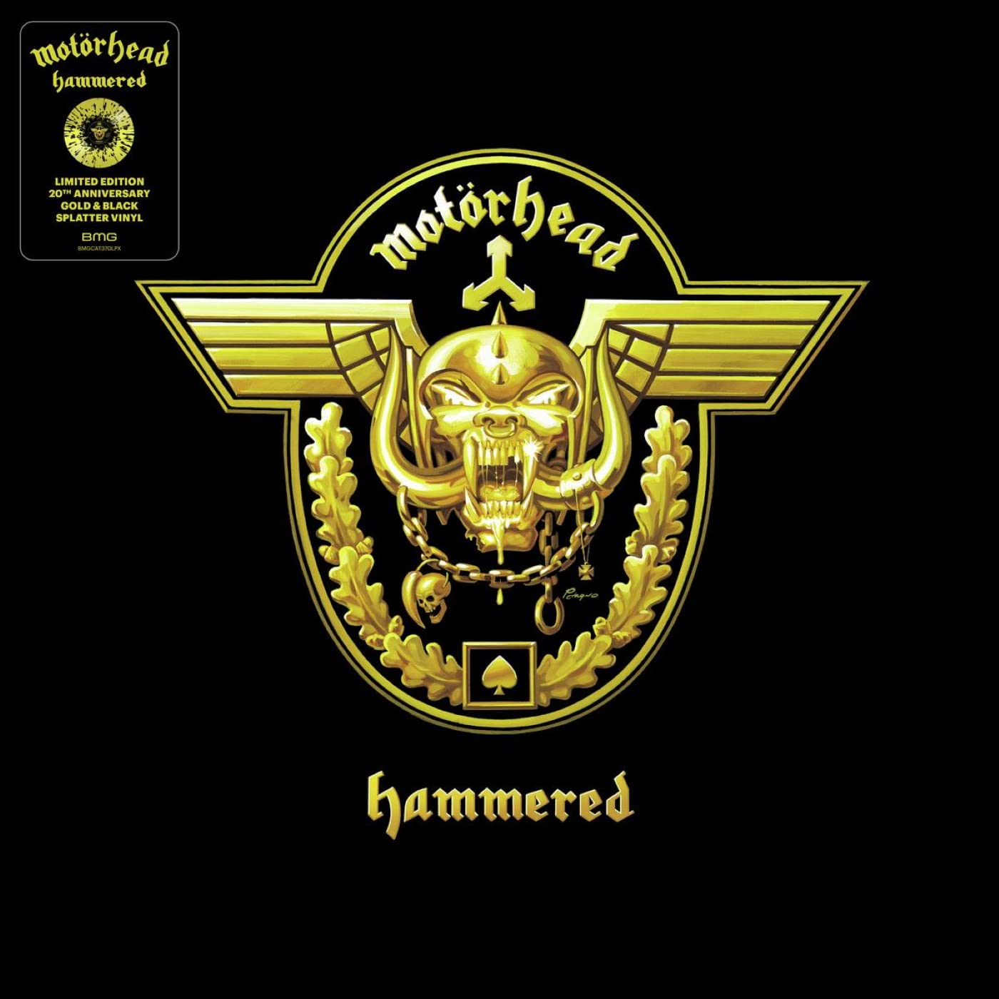 

Motorhead Hammered (Yellow & Black Splatter) (LP)