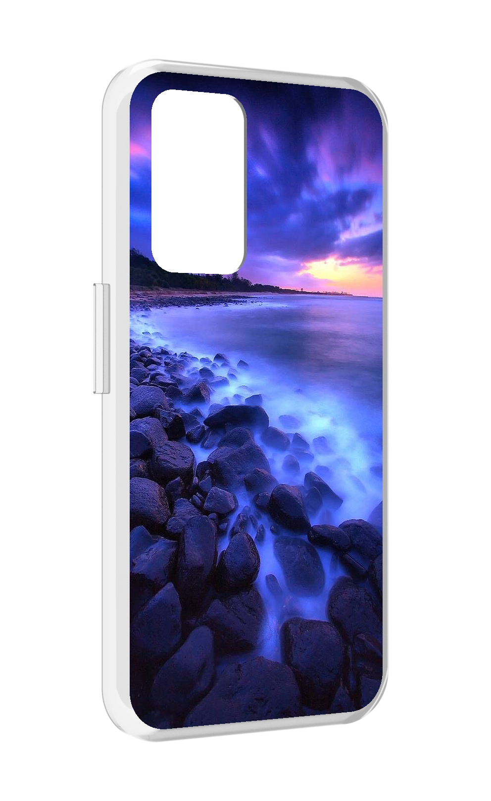 

Чехол MyPads неоновый берег для Realme GT Neo3T, Прозрачный, Tocco