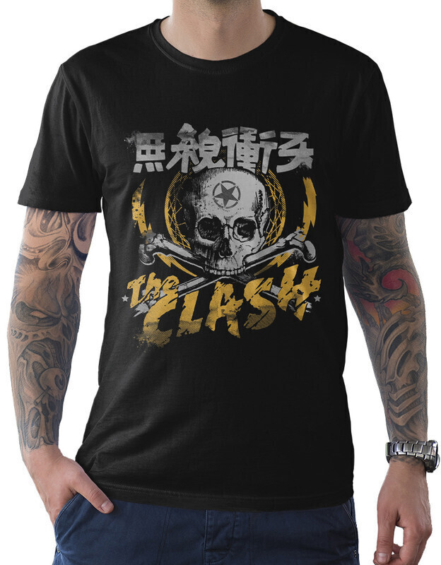 фото Футболка мужская dream shirts the clash 10008272 черная xs