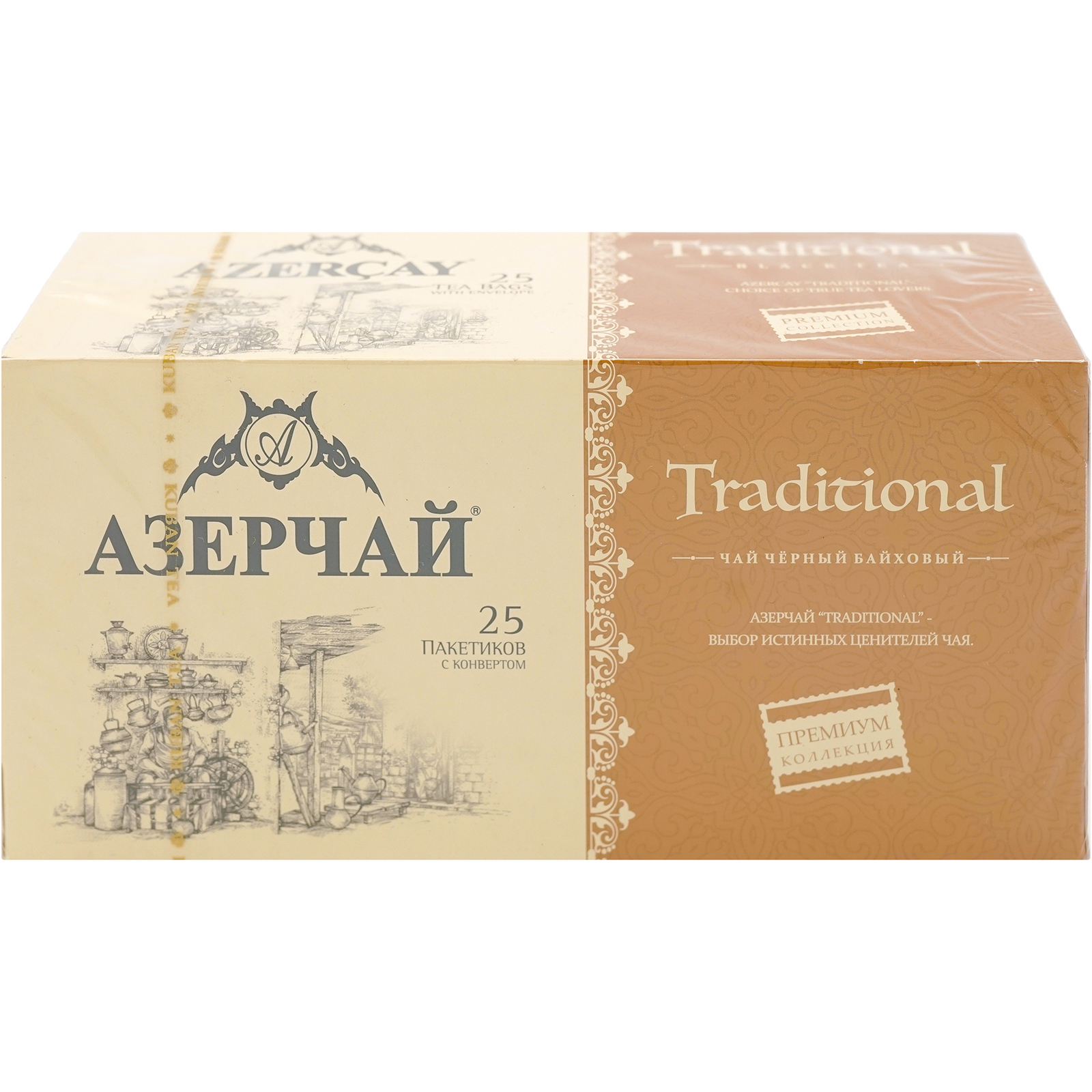 

Чай черный Азерчай Traditional Премиум 1,6 г х 25 шт х 40 г