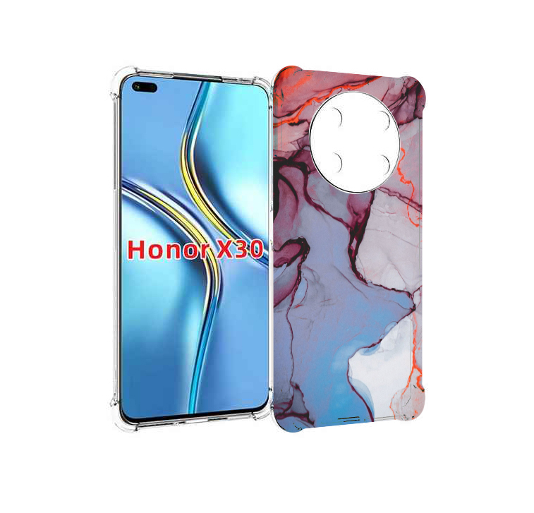 

Чехол MyPads мраморный рисунок для Honor X30 / Magic4 Lite 5G, Прозрачный, Tocco