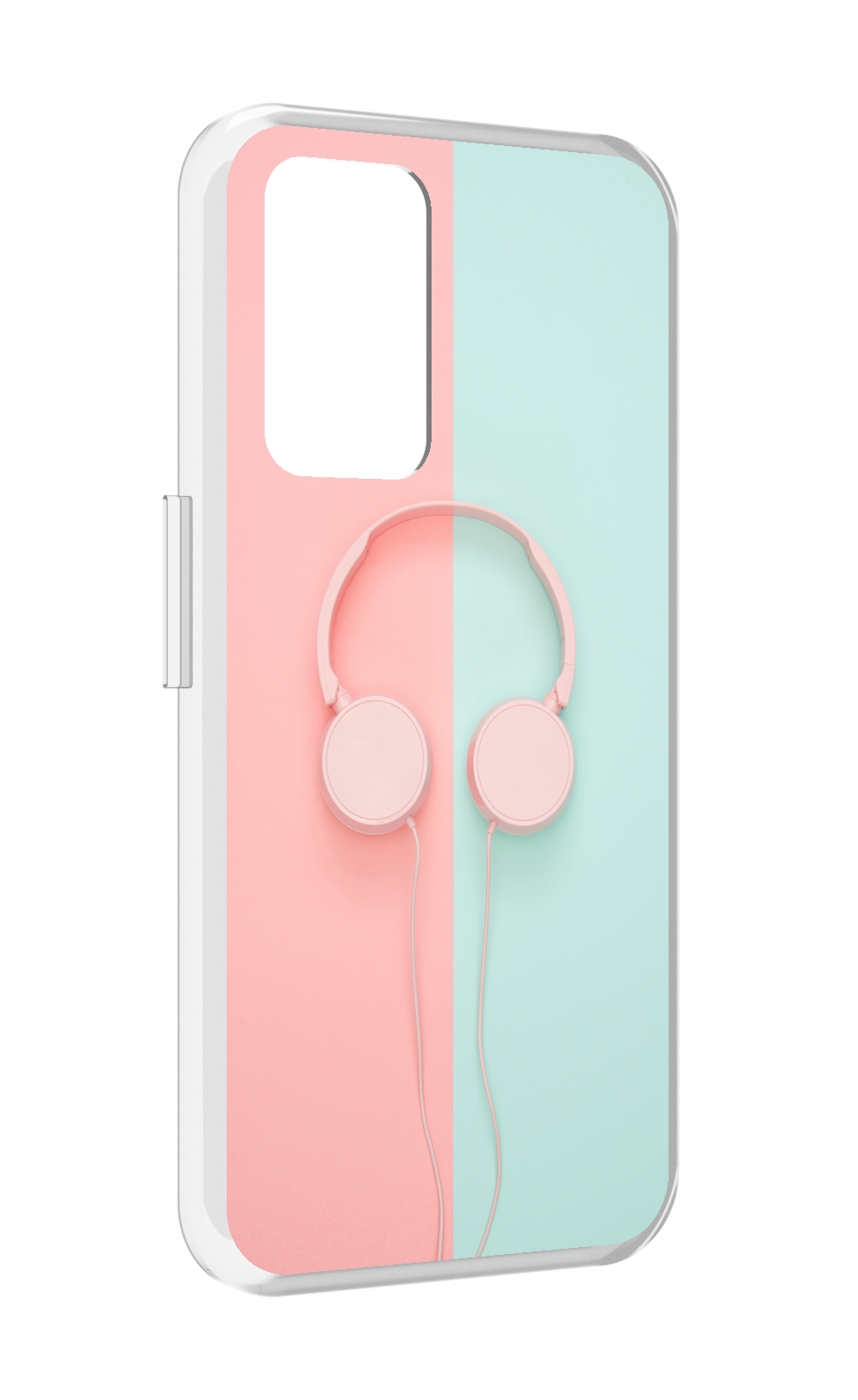 

Чехол MyPads наушники-минимализм для Realme GT Neo3T, Прозрачный, Tocco