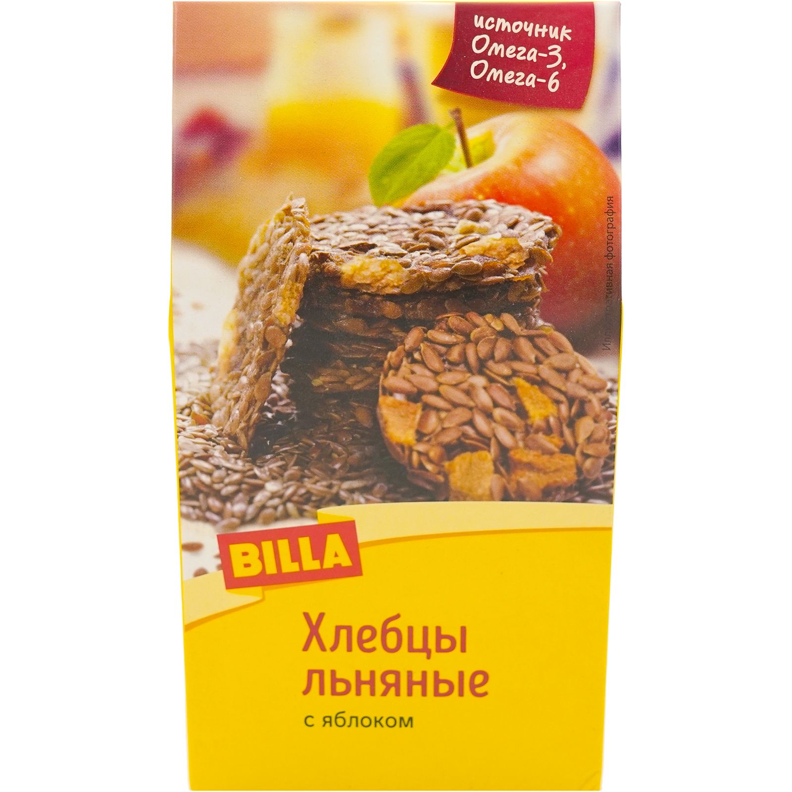 

Хлебцы льняные Oleos с яблоком 100 г