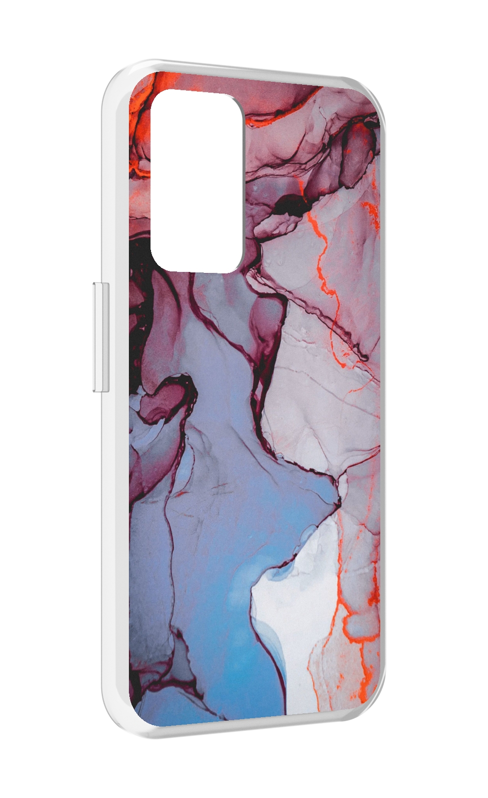 

Чехол MyPads мраморный рисунок для Realme GT Neo3T, Прозрачный, Tocco