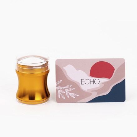 

Штамп и скребок Oniq Echo, Gold