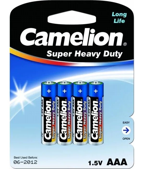 

AAA - Camelion Blue R03 R03P-BP4B (4 штуки)