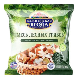 фото Смесь грибов лесных кружево вкуса быстрозамороженная 300 г