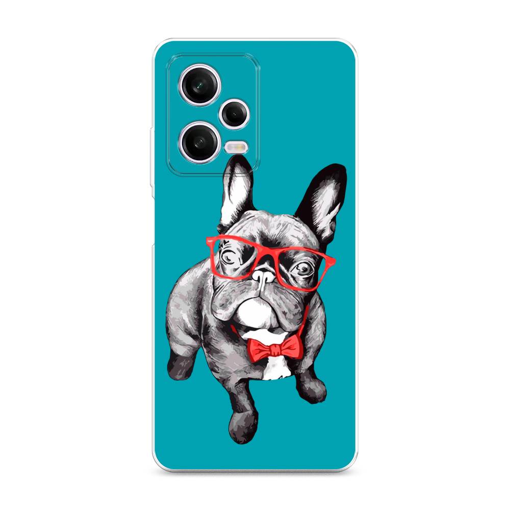 

Чехол на Xiaomi Redmi Note 12 Pro "Французский бульдог", 317050-1