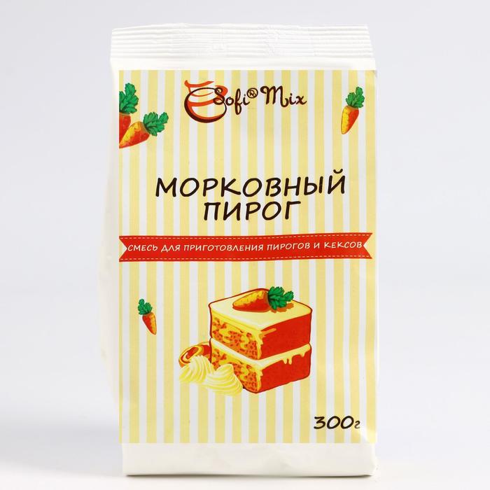 фото Сухая смесь foodmix для выпечки морковный пирог 300 г