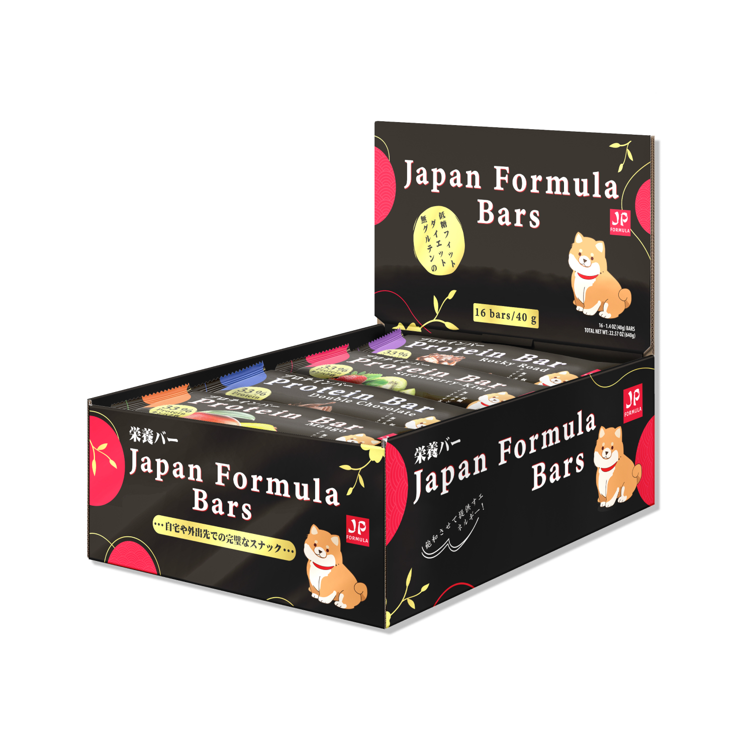 Протеиновые батончики Japan Formula Ассорти вкусов 16 шт х 40 г 790₽