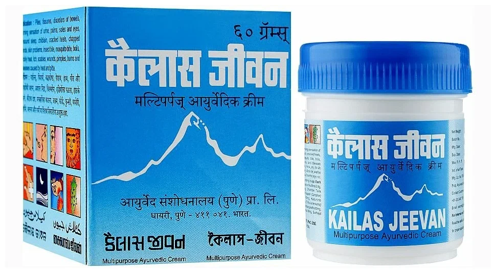 

Крем-мазь Asum Кайлаш Дживан, Kailas Jeevan, 60 г