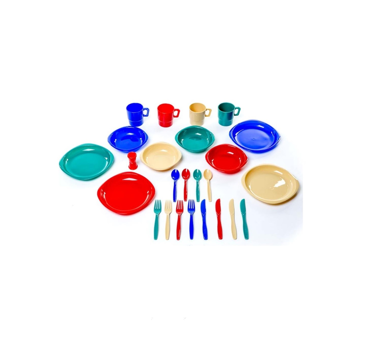 фото Набор походной посуды tramp trc-053 17 предметов, разноцветный
