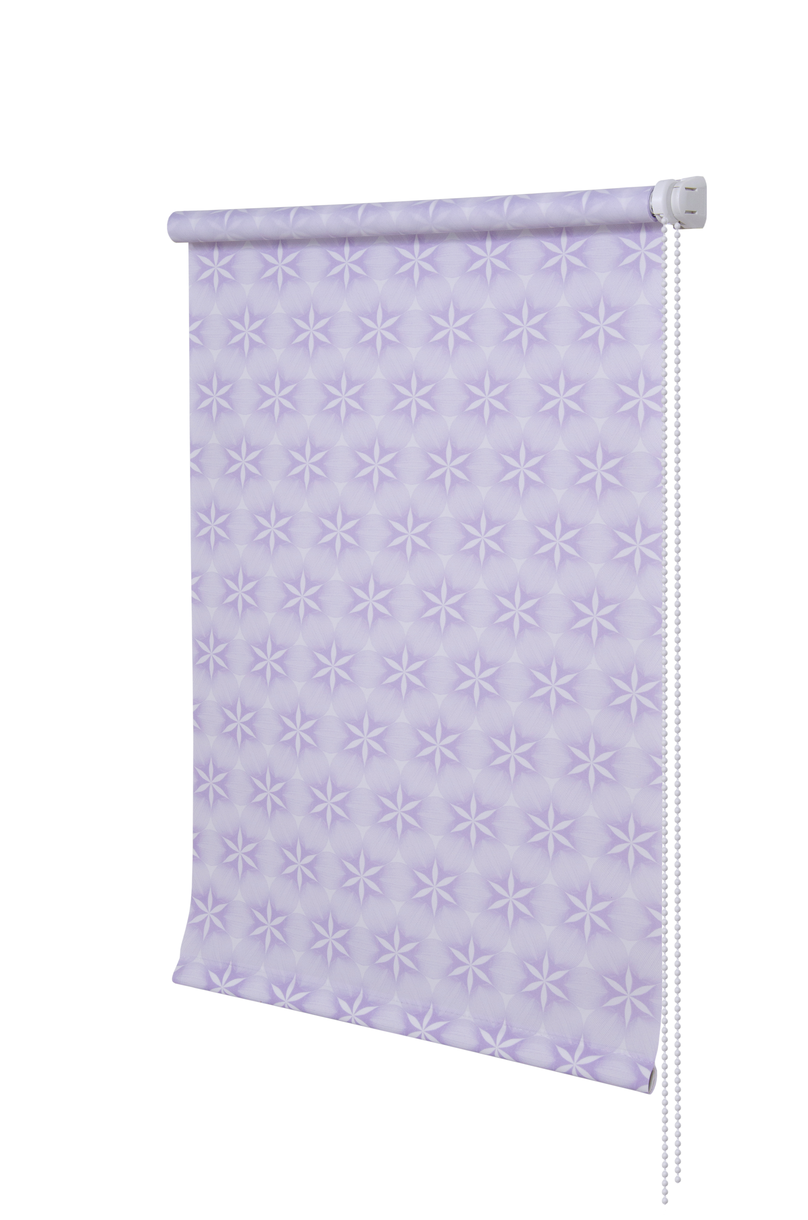 Рулонная штора Калейдоскоп, 140х160 см, цвет сирень