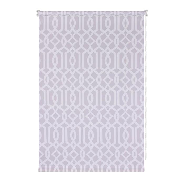 

Штора рулонная Print Мактрэл, 50х160 см, цвет серый