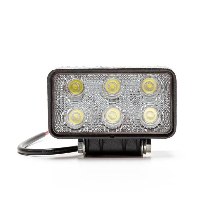 

Фара Светодиодная Прямоуг Рассеив.Свет 6 Диодов 18W 12/24V 1Шт