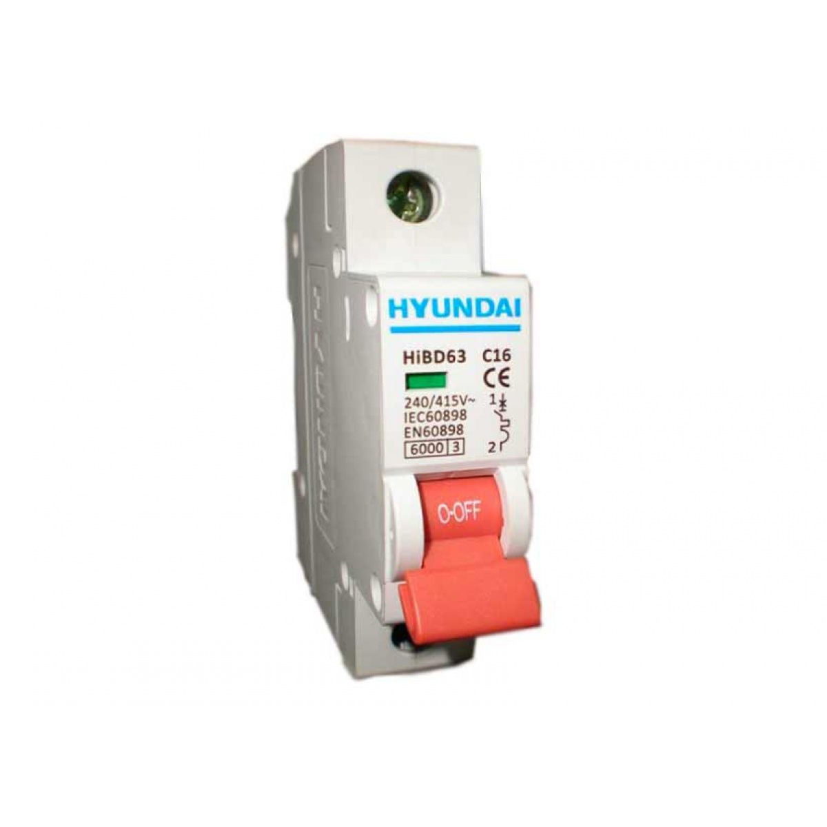 

Выкл. автомат. HiBD63-N1 PMCS0000C 00010 1 полюс, 10А, ток к.з. 6kA, хар-ка C Hyundai