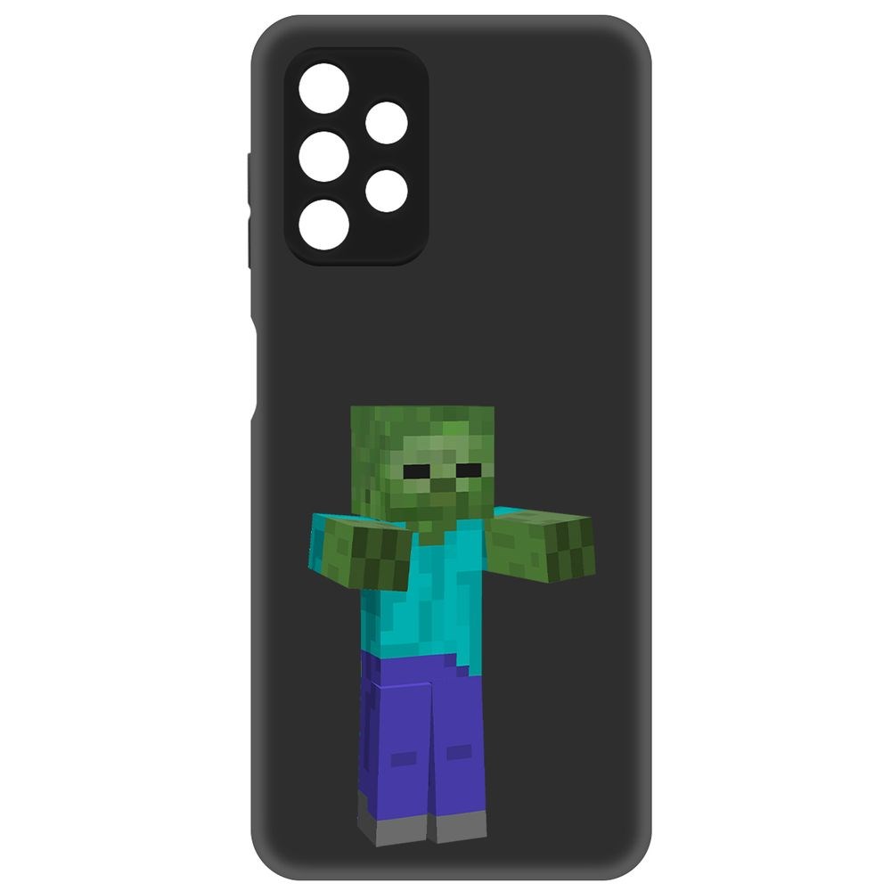 

Чехол-накладка Софт Minecraft-Гигант для Samsung Galaxy A13s (A137), Черный