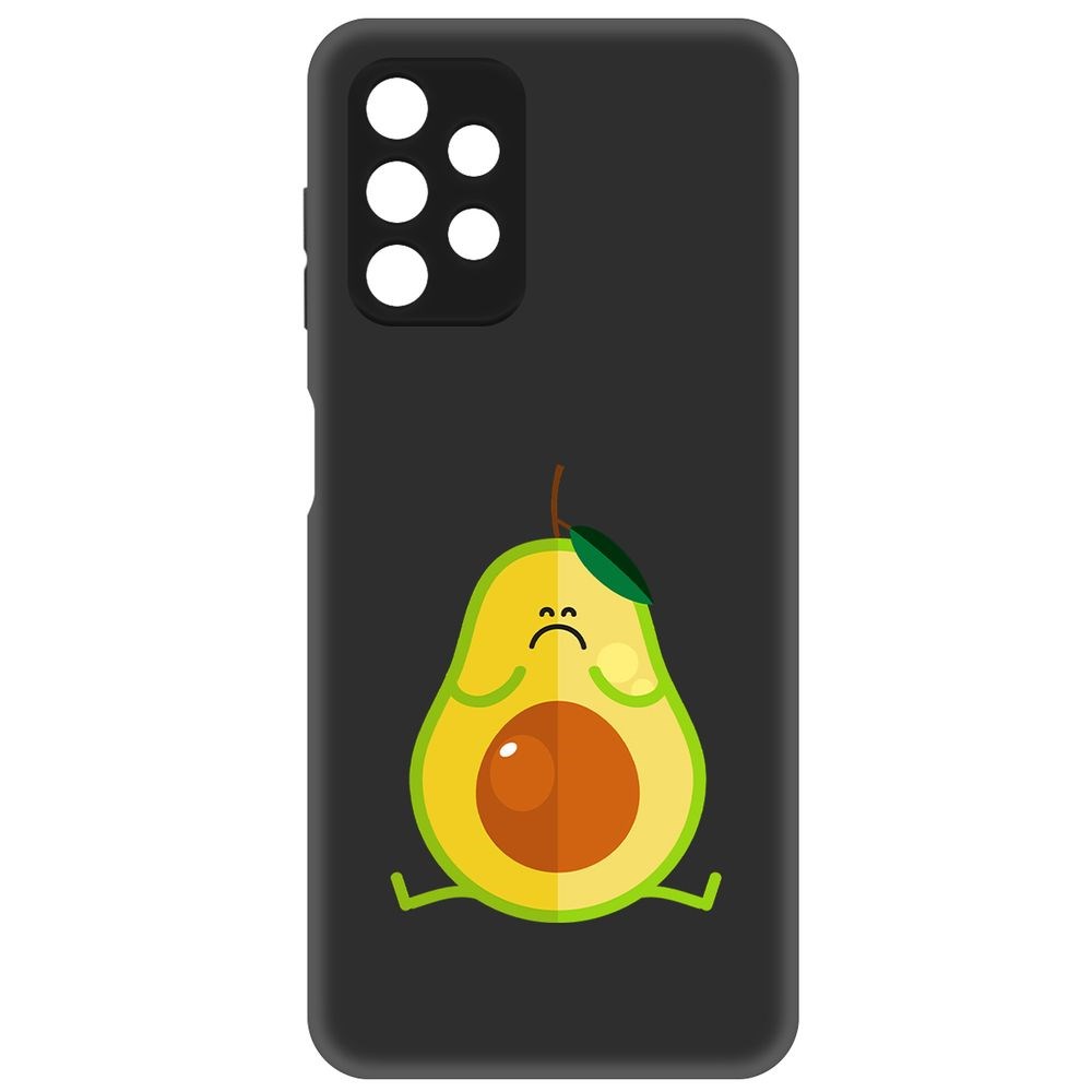 

Чехол-накладка Софт Авокадо Недовольный для Samsung Galaxy A13s (A137)