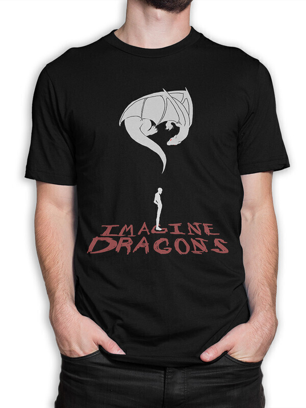 фото Футболка мужская dream shirts imagine dragons 10008262 черная s