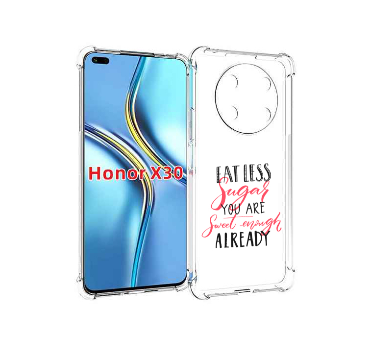 

Чехол MyPads мотивация-цитаты для Honor X30 / Magic4 Lite 5G, Прозрачный, Tocco