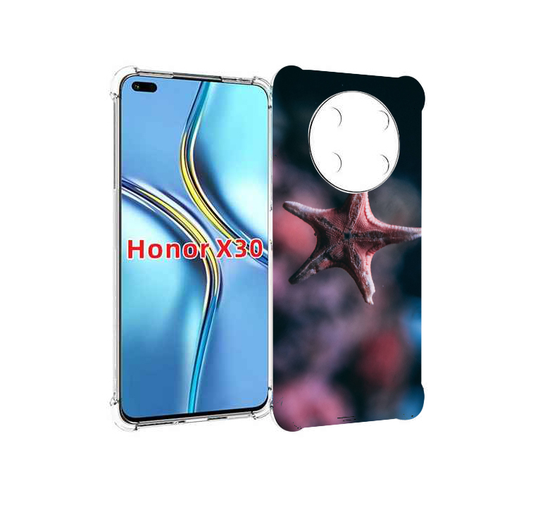 

Чехол MyPads морская-звезда---starfish для Honor X30 / Magic4 Lite 5G, Прозрачный, Tocco