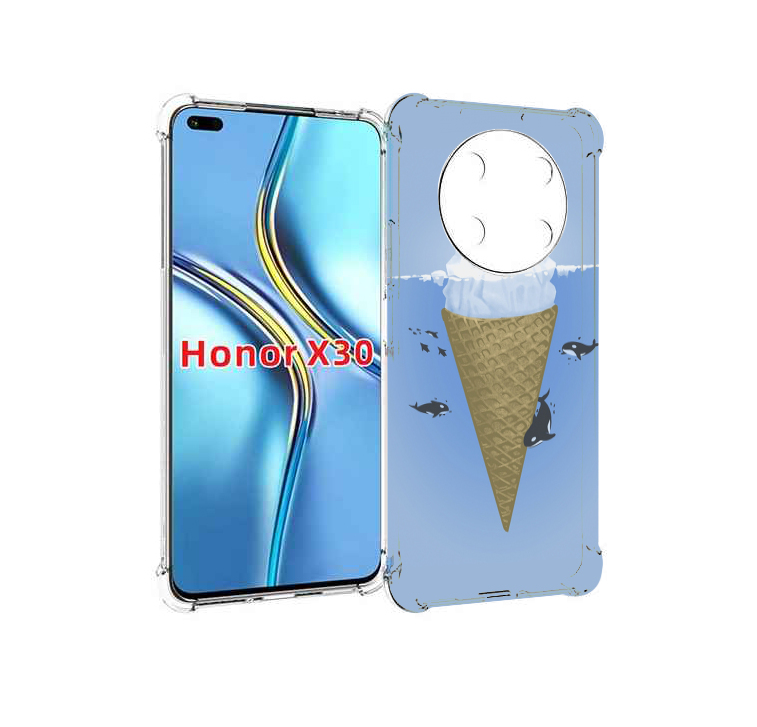 

Чехол MyPads мороженное-у-косаток для Honor X30 / Magic4 Lite 5G, Прозрачный, Tocco