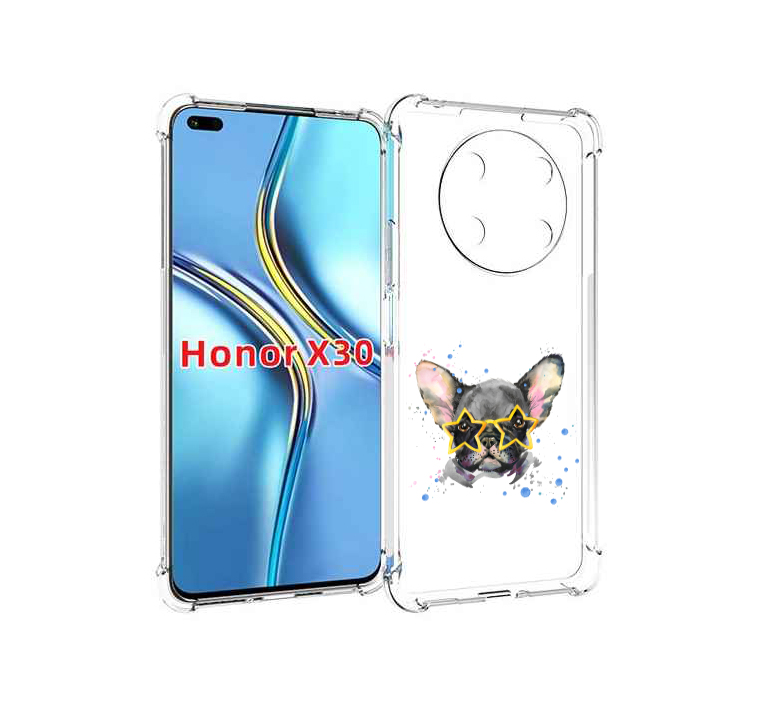 

Чехол MyPads буля в очках для Honor X30 / Magic4 Lite 5G, Прозрачный, Tocco