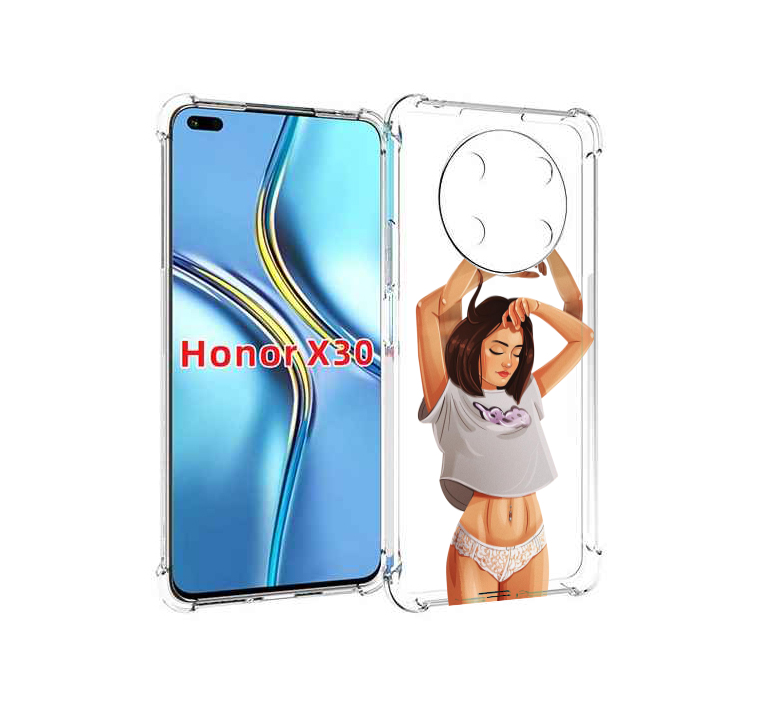 

Чехол MyPads много-рук женский для Honor X30 / Magic4 Lite 5G, Прозрачный, Tocco