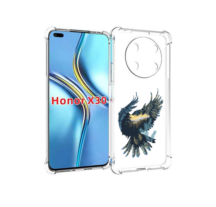 

Чехол MyPads мирок в соколе для Honor X30 / Magic4 Lite 5G, Прозрачный, Tocco