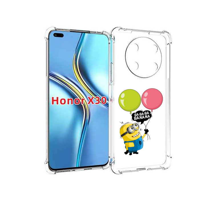 

Чехол MyPads миньон-с-шариками для Honor X30 / Magic4 Lite 5G, Прозрачный, Tocco
