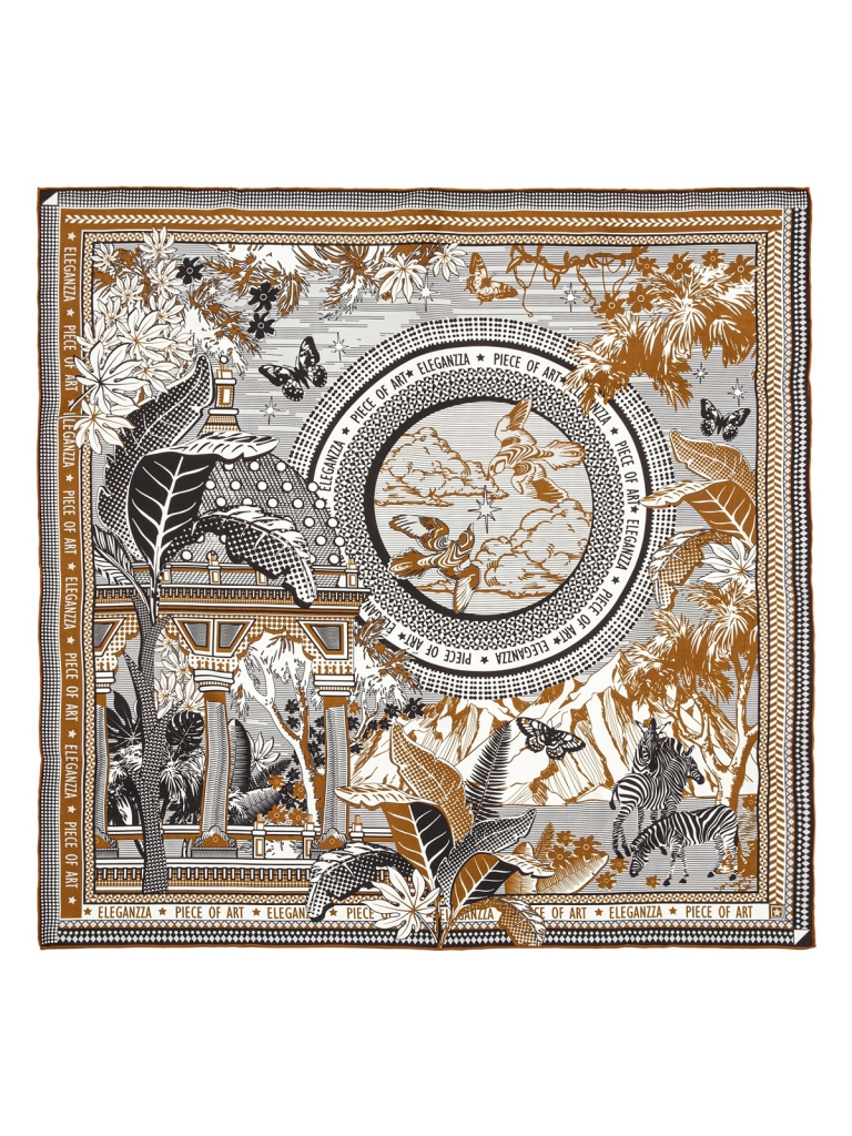 

Платок женский ELEGANZZA E04-8376 разноцветный, E04-8376