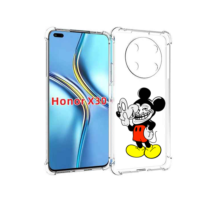 

Чехол MyPads микки-маус-троллер для Honor X30 / Magic4 Lite 5G, Прозрачный, Tocco