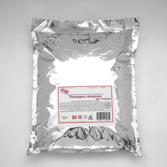 

Помадка сахарная FOODMIX розовая, 1 кг