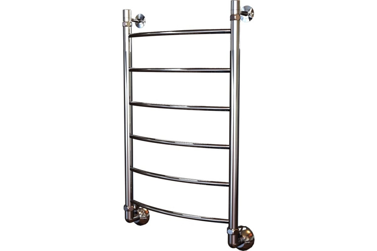 ТЕМАРК Полотенцесушитель Классика (К-3) 500х700 D32/18мм (дугообразная перекладина, боково