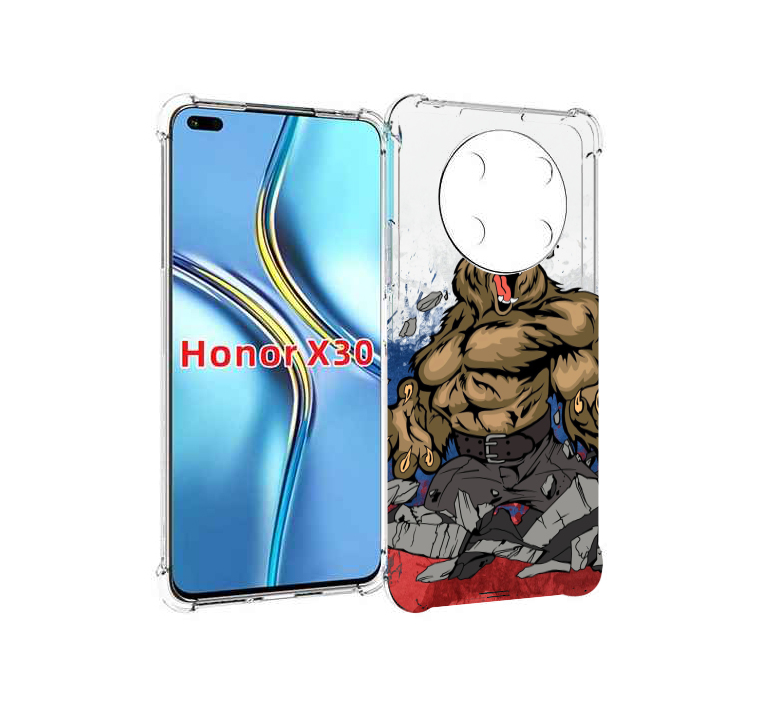 

Чехол MyPads медведь защитник родины для Honor X30 / Magic4 Lite 5G, Прозрачный, Tocco