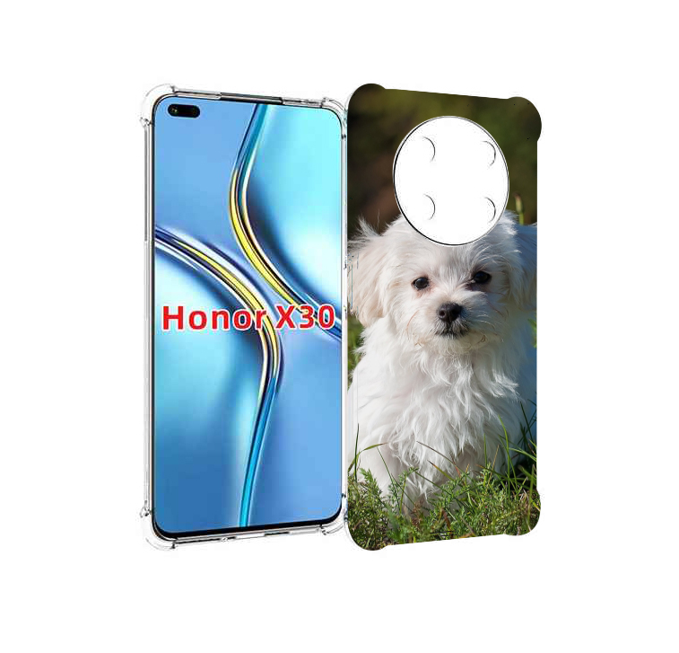 

Чехол MyPads мальтииская-болонка для Honor X30 / Magic4 Lite 5G, Прозрачный, Tocco