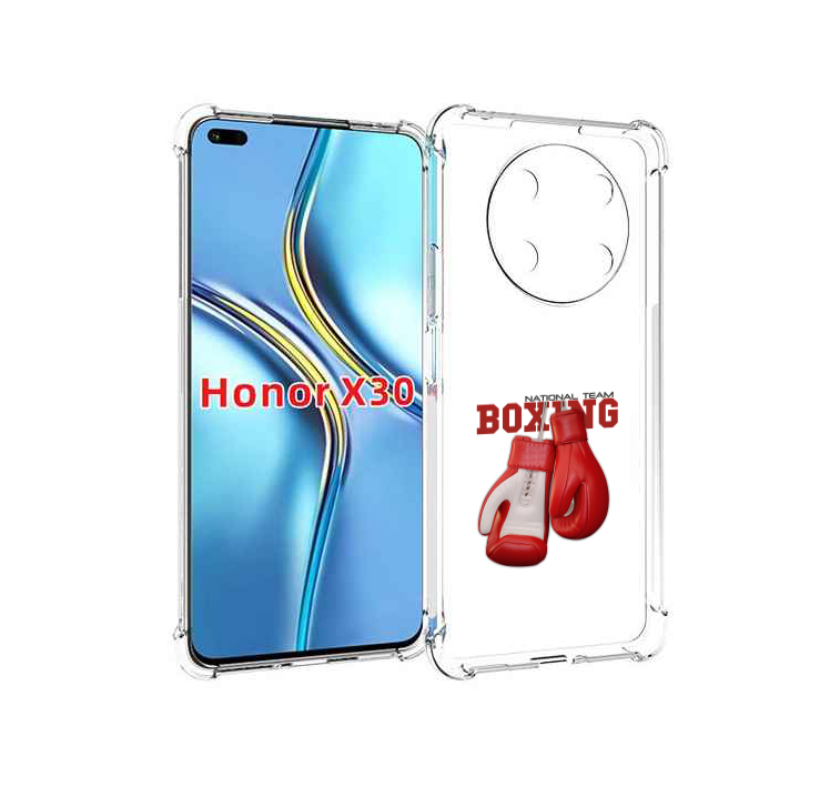 

Чехол MyPads боксерские перчатки для Honor X30 / Magic4 Lite 5G, Прозрачный, Tocco