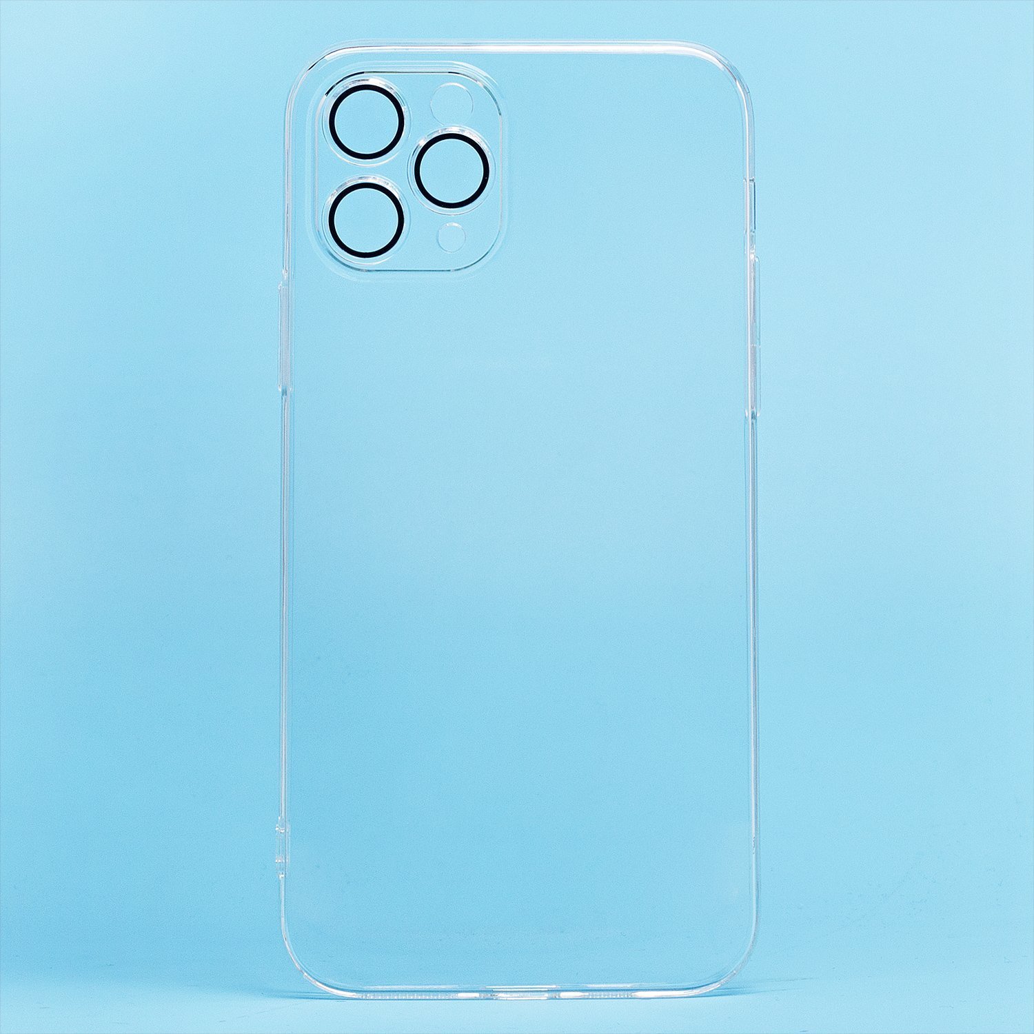

Чехол для iPhone 11 Pro пластиковый с закрытой камерой <прозрачный>, iPhone 11 Pro