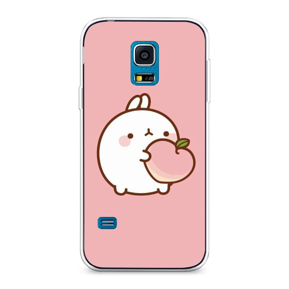 

Чехол Awog "Кролик с персиком" для Samsung Galaxy S5 mini, 24250-1