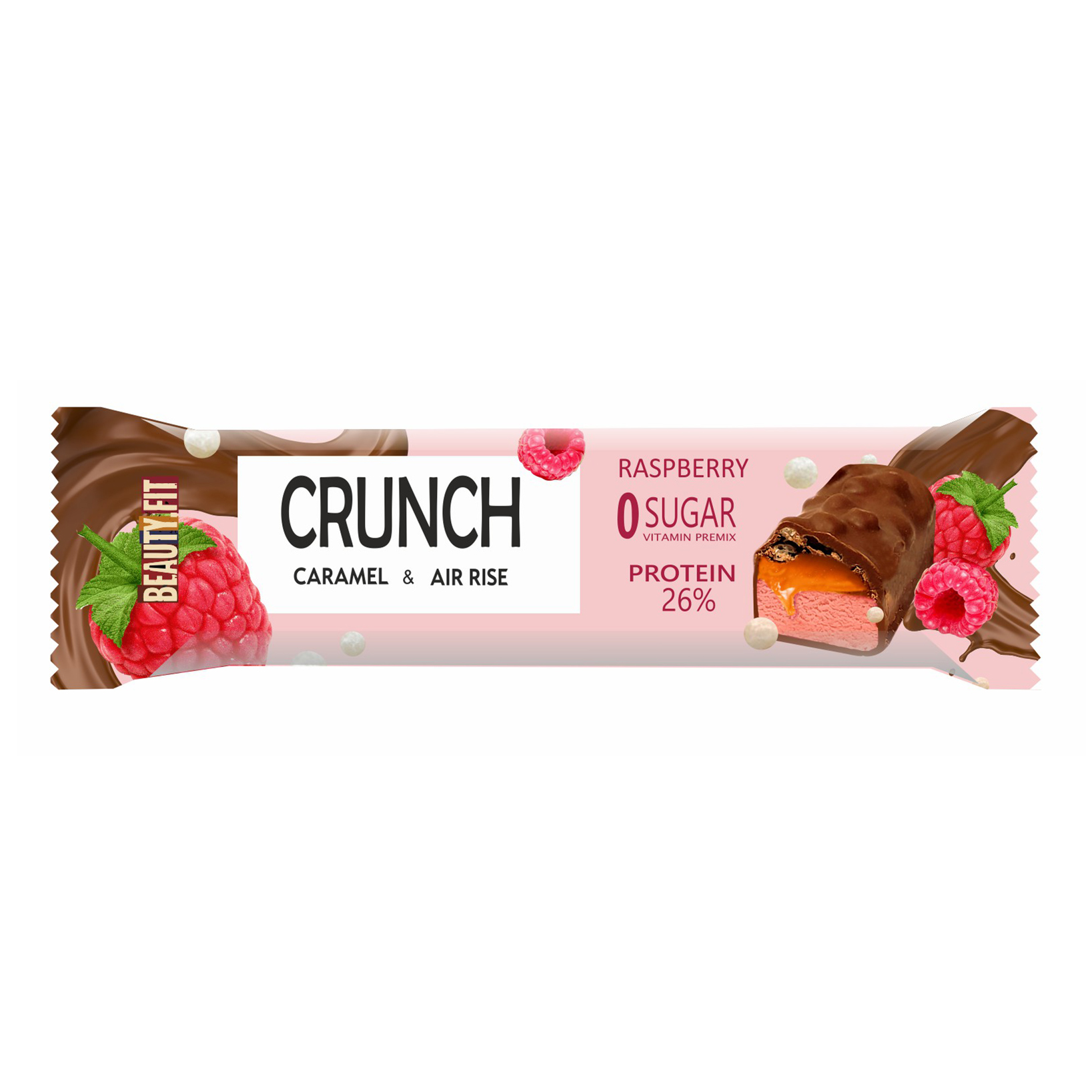 

Батончик Beauty Fit Crunch протеиновый малина 40 г