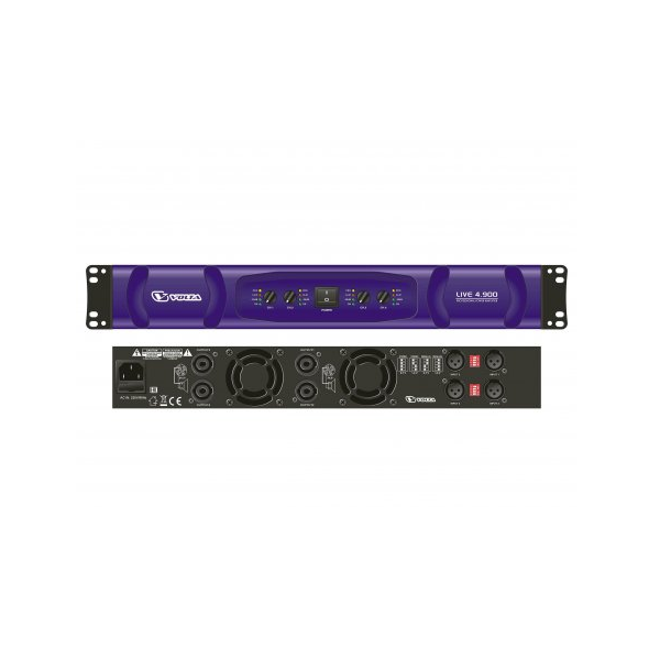 

Усилитель мощности Volta LIVE 4.900 фиолетовый, LIVE 4.900