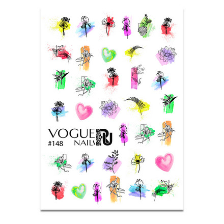 Купить Слайдер-дизайн Vogue Nails №148