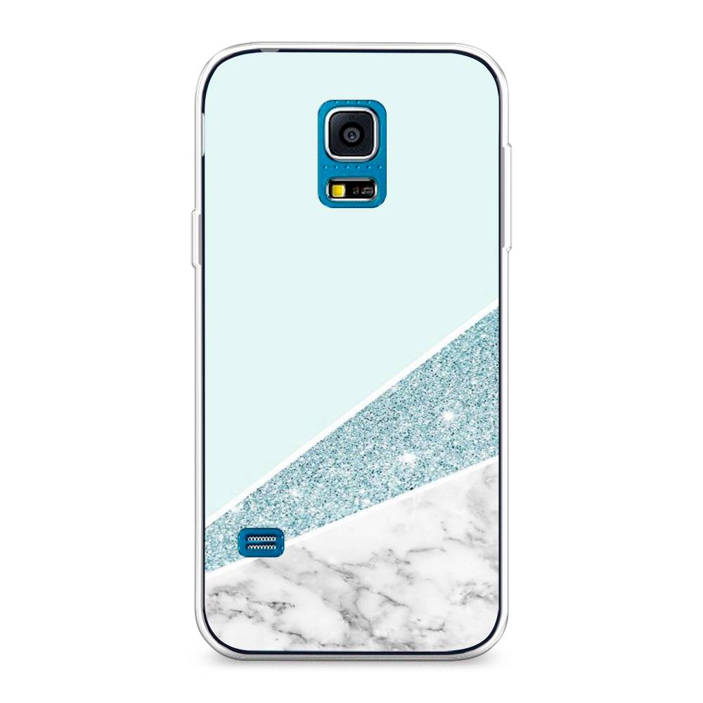 

Чехол Awog "Мрамор с голубыми блестками" для Samsung Galaxy S5 mini, 24250-3