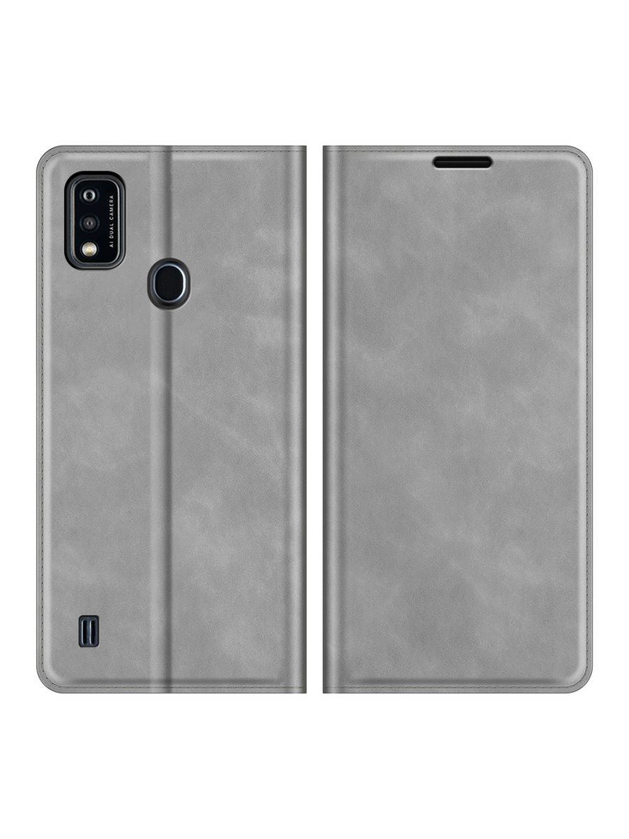 

Brodef Wish чехол книжка для ZTE Blade A51 серый