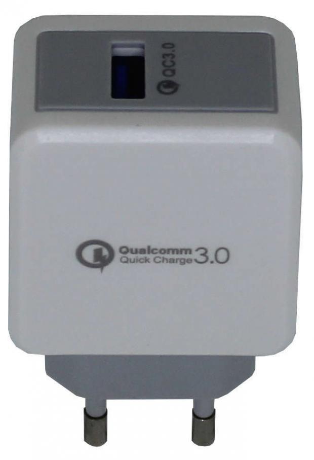 

Сетевое зарядное устройство Qualcomm 3.0 Fast Charge 2А 1 USB