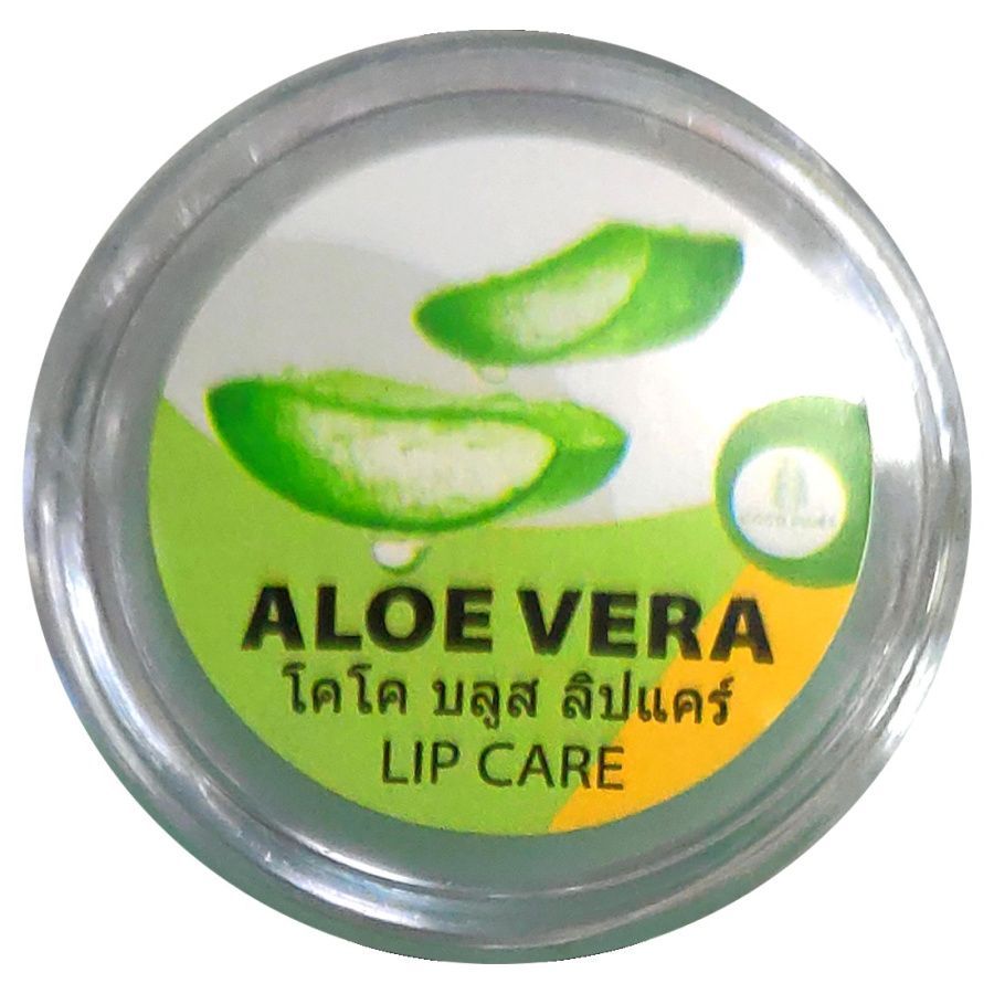 Бальзам для губ Coco Blues алоэ вера Lip Care Aloe Vera, 5 мл х 3 шт. indibird бальзам ополаскиватель аюрведический алоэ вера и моринга с протеинами шелка и кератинами aloe vera